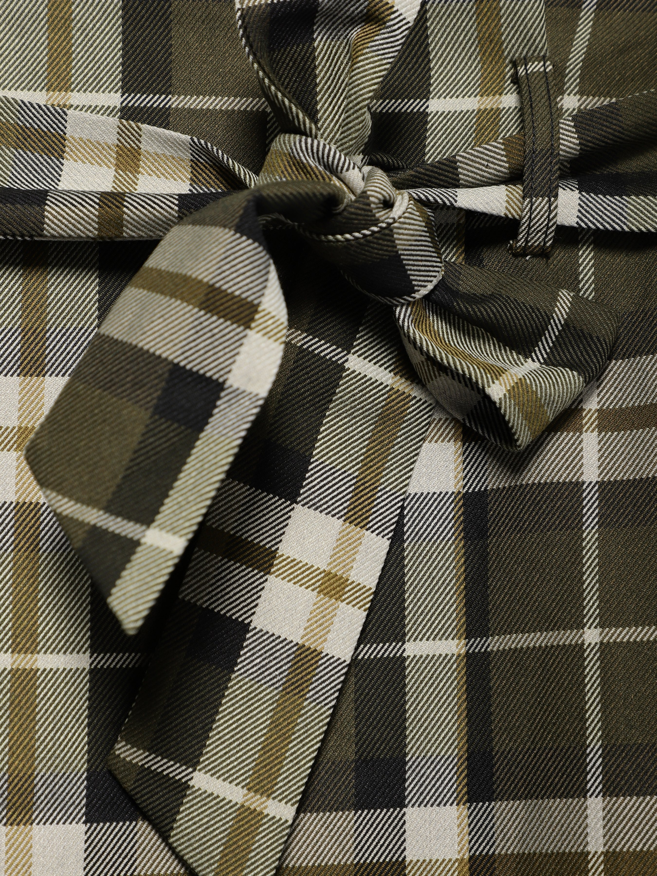 Юбка миди H&M модель 0928928_хакі комб. Фото