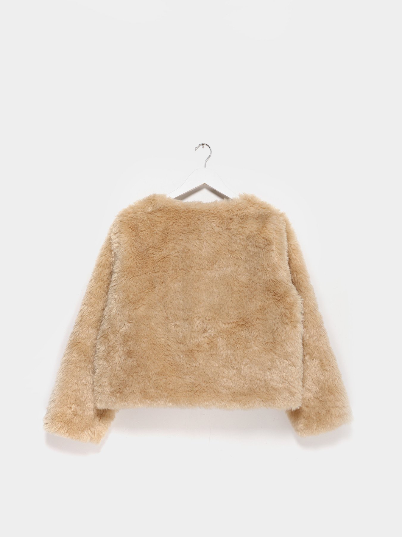 Шуба H&M модель 0932681_с.бежевий Фото