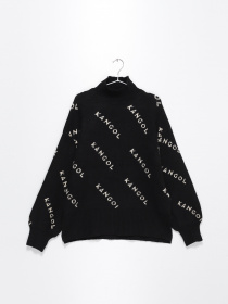 Свитер H&M модель 0934793_чорний з білим Свитер H&M модель 0934793_чорний з білим Фото