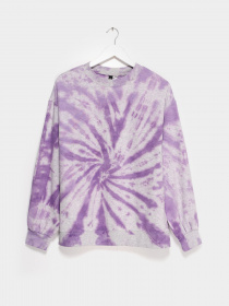 Світшот H&M модель 0936269_сірий з фіолетовим Фото