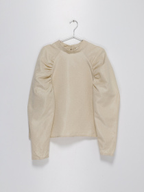 Блуза H&M модель 0942643_молочний Фото