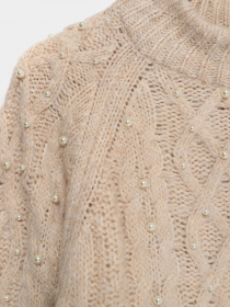 Свитер H&M модель 0943782_бежевий Фото