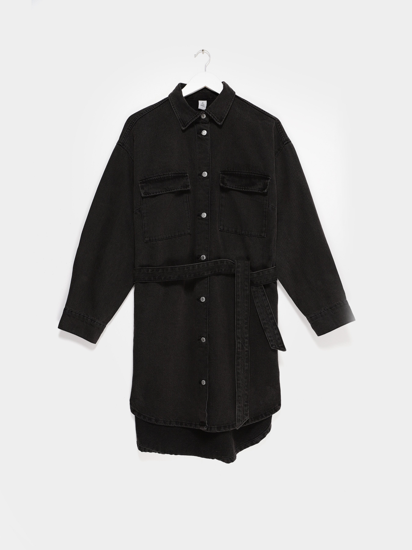 Платье миди H&M модель 0945150_т.сірий Фото