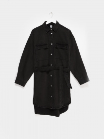 Платье миди H&M модель 0945150_т.сірий Фото