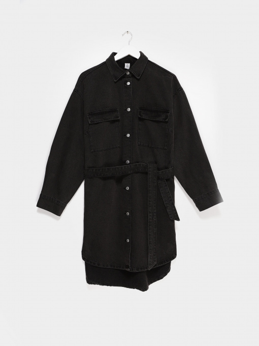 Платье миди H&M модель 0945150_т.сірий Фото