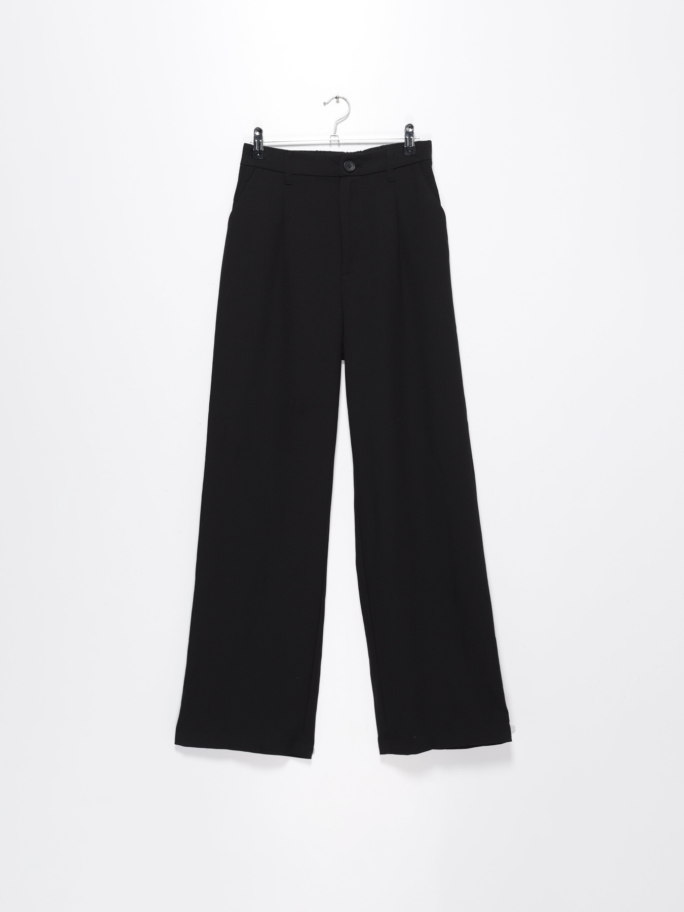 Брюки H&M модель 0946640_чорний Фото