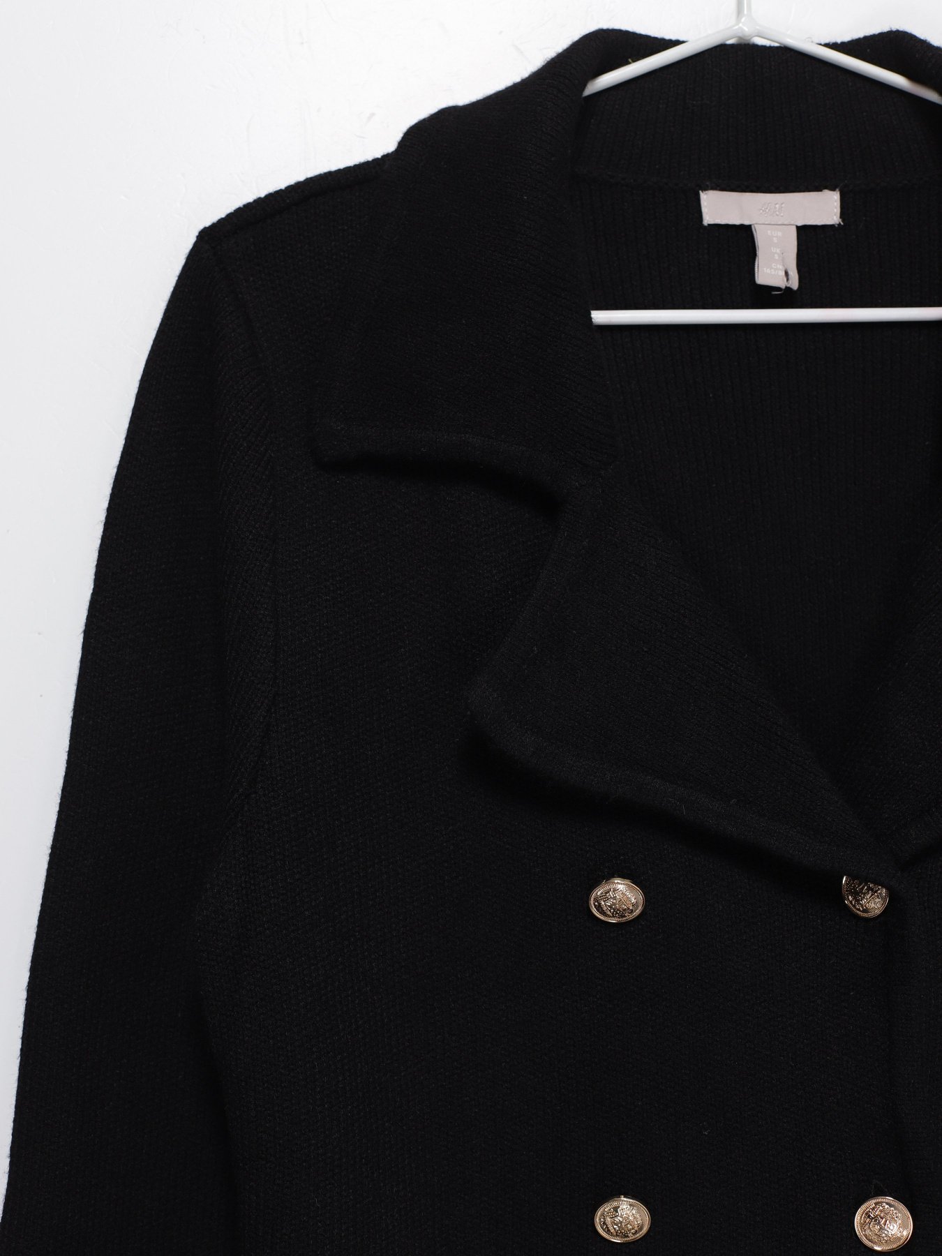 Кардиган H&M модель 0948853_чорний Фото