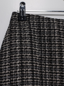 Спідниця міді H&M модель 0949691_чорний комб. Фото