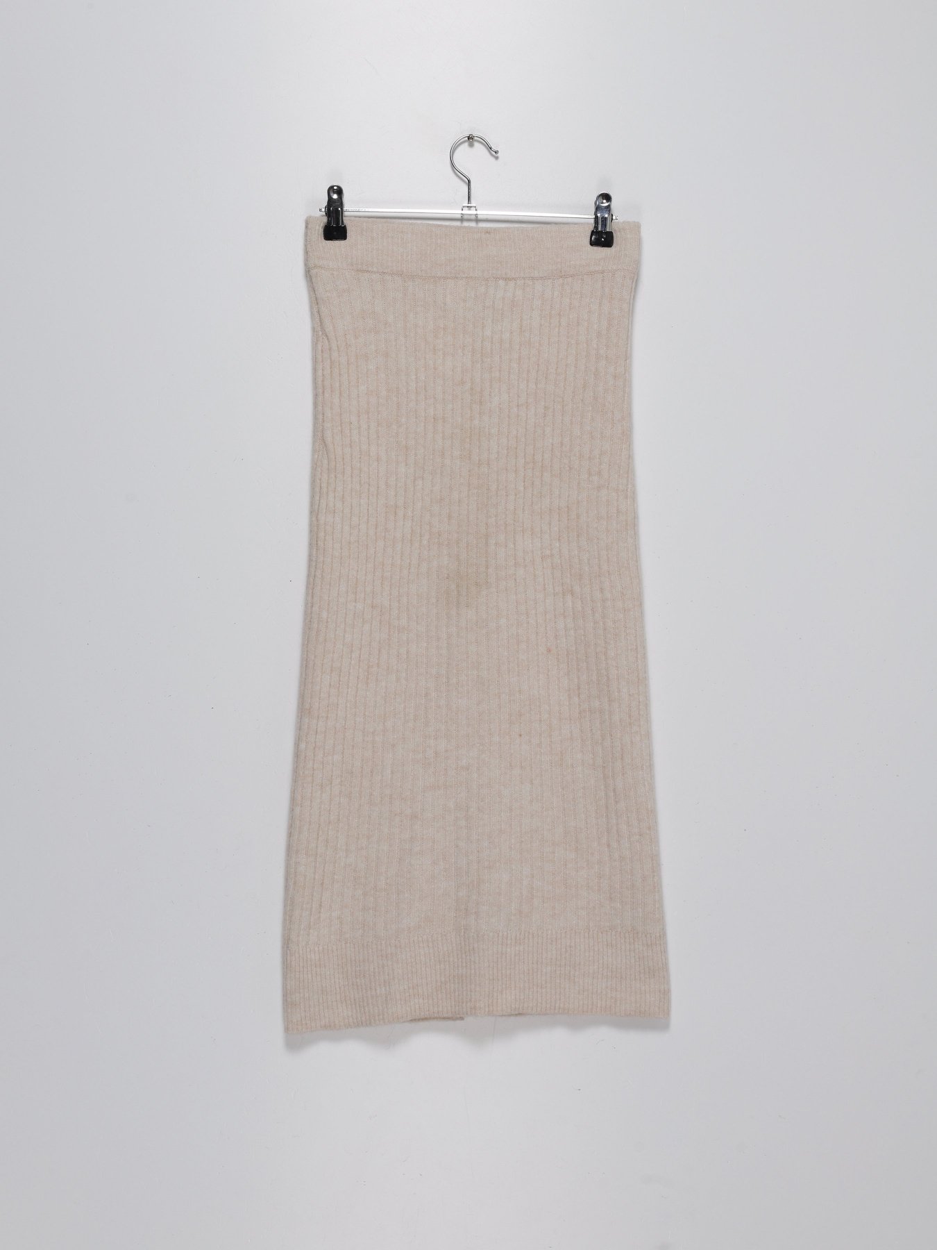 Юбка миди H&M модель 0955291_с.бежевий Фото