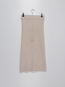 Юбка миди H&M модель 0955291_с.бежевий Фото