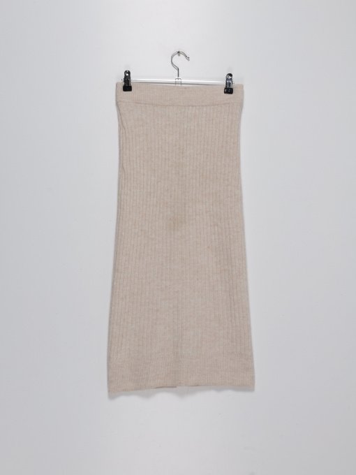 Спідниця міді H&M модель 0955291_с.бежевий Фото