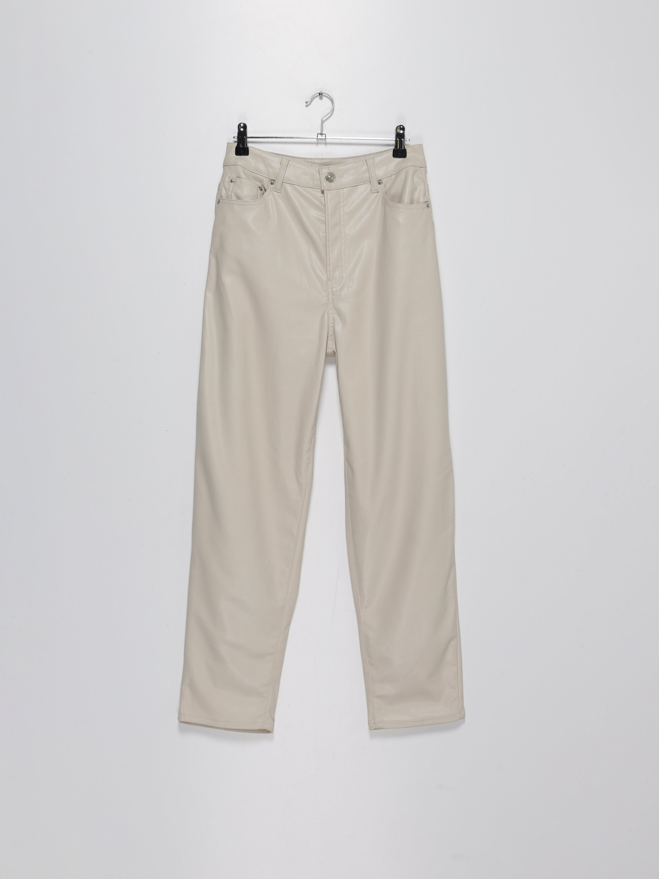 Брюки повседневные H&M модель 0956880_молочний Фото