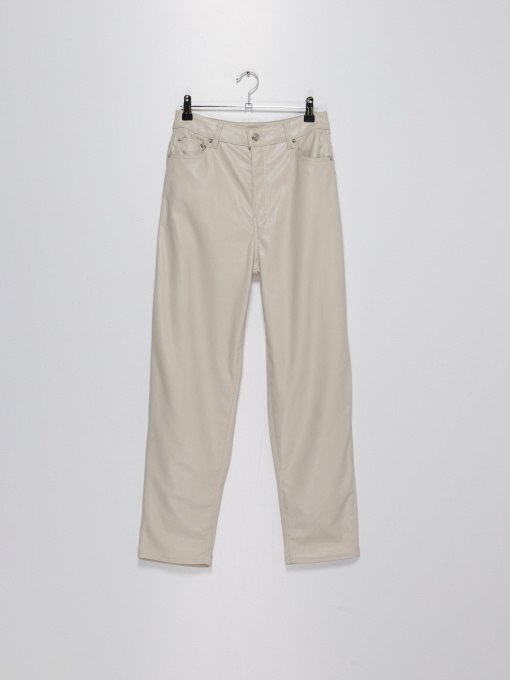 Брюки повседневные H&M модель 0956880_молочний Фото