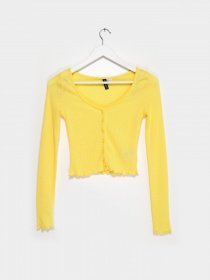 Джемпер H&M модель 0980561_жовтий Фото