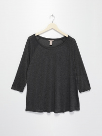 Лонгслив H&M модель 0186066_т.сірий Фото