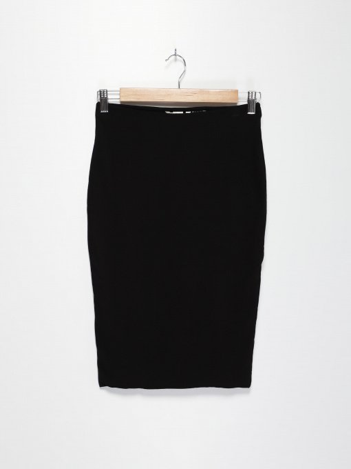 Юбка мини H&M модель 0215922_чорний Фото