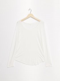 Лонгслив H&M модель 0230027_білий Фото