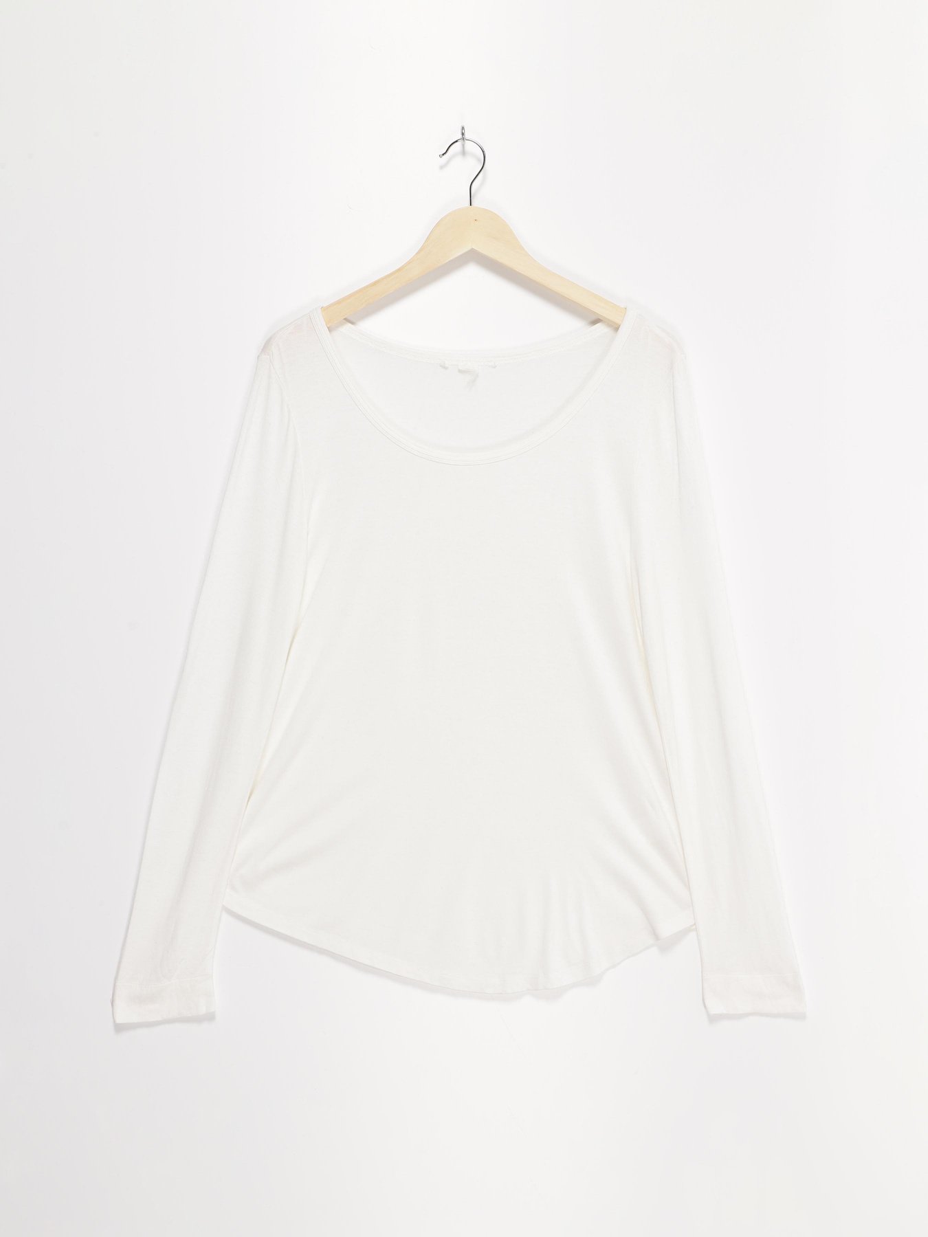 Лонгслив H&M модель 0230027_білий Фото