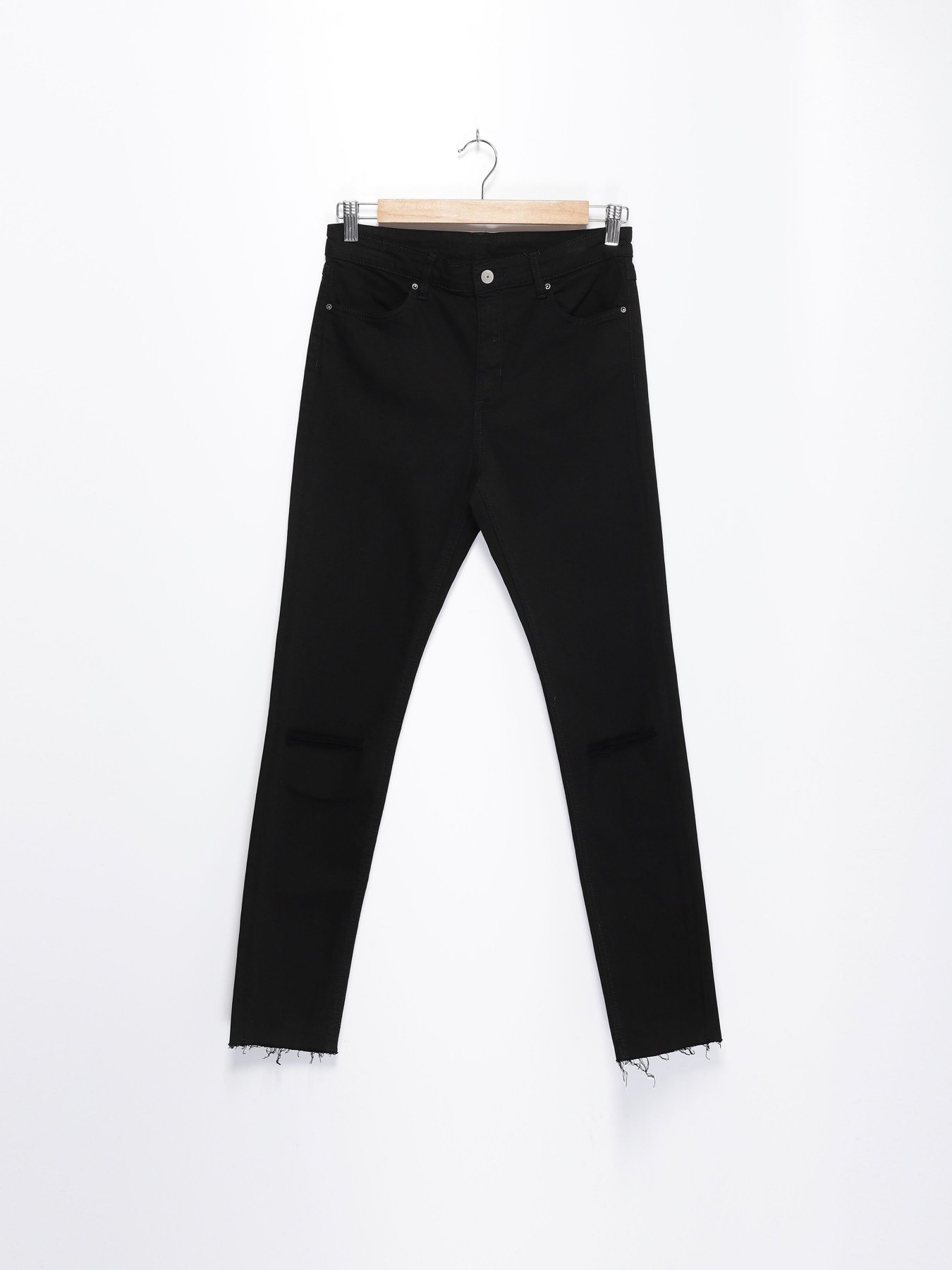 Брюки повседневные H&M модель 0252298_чорний Фото