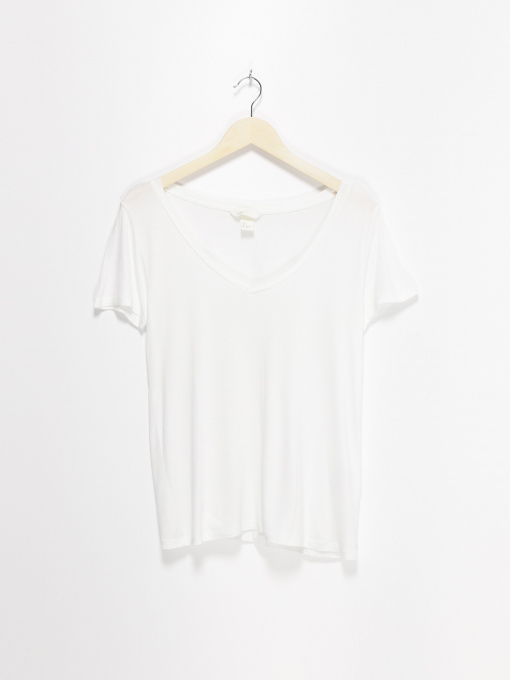 Топ H&M модель 0257667_білий Фото