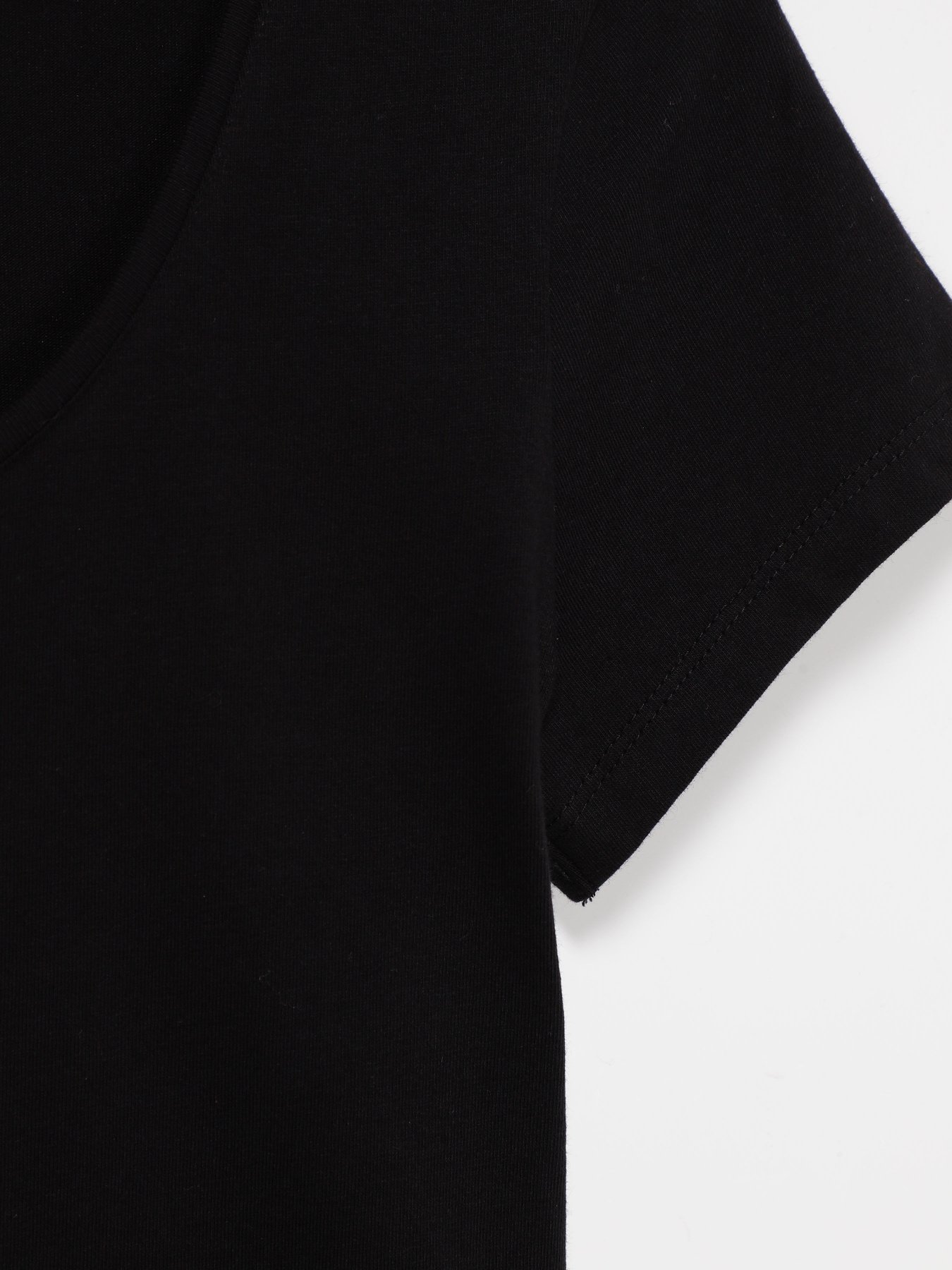 Футболка H&M модель 0264984_чорний Фото