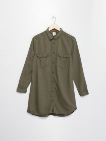 Платье мини H&M модель 0301656_хакі Фото