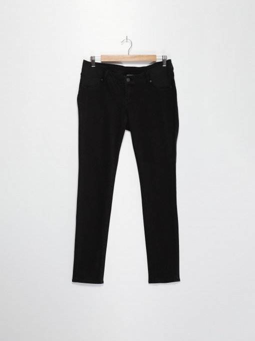 Брюки повседневные H&M модель 0303340_чорний Фото