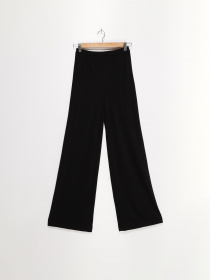 Брюки повседневные H&M модель 0303341_чорний Фото