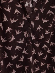 Лонгслив H&M модель 0308061_т.фіолетовий комб. Фото