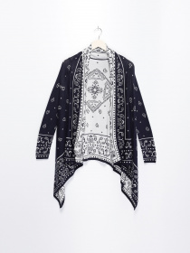 Кардиган H&M модель 0310167_т.синій комб. Фото