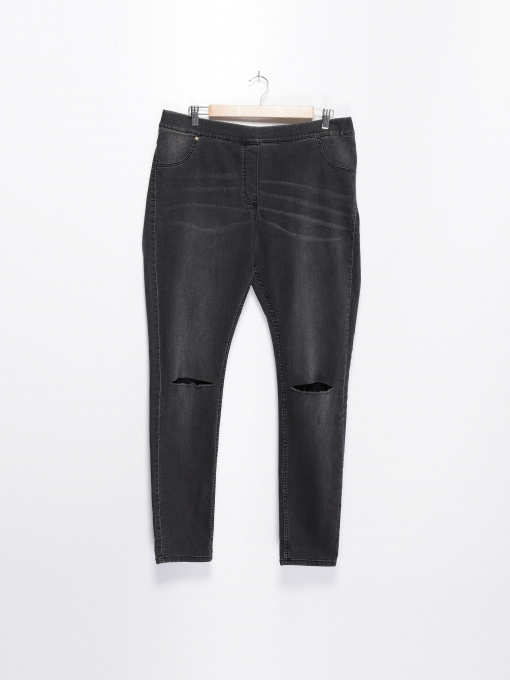 Брюки повседневные H&M модель 0311433_т.сірий Фото