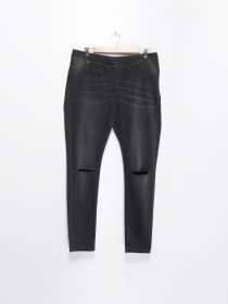 Повседневные штаны H&M модель 0311433_т.сірий Фото