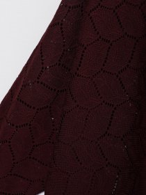 Кардиган H&M модель 0317879_т.бордовий Фото