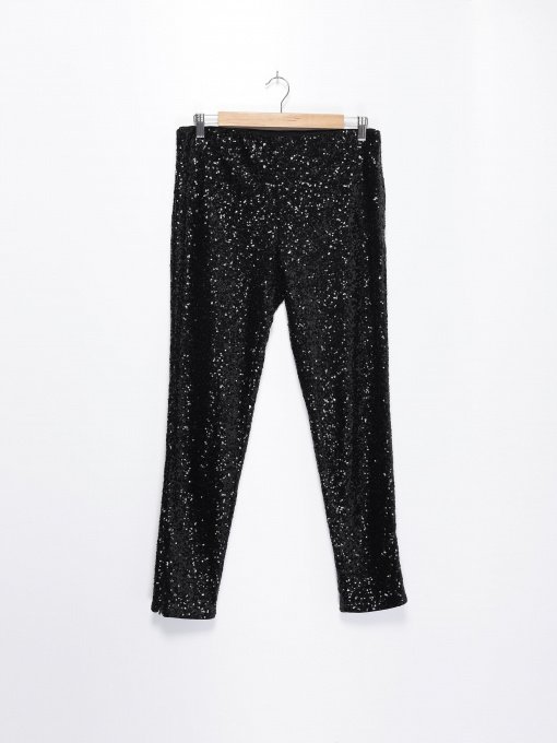 Брюки повседневные H&M модель 0335228_чорний Фото