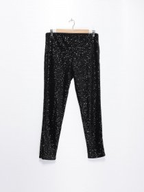 Повсякденні штани H&M модель 0335228_чорний Фото