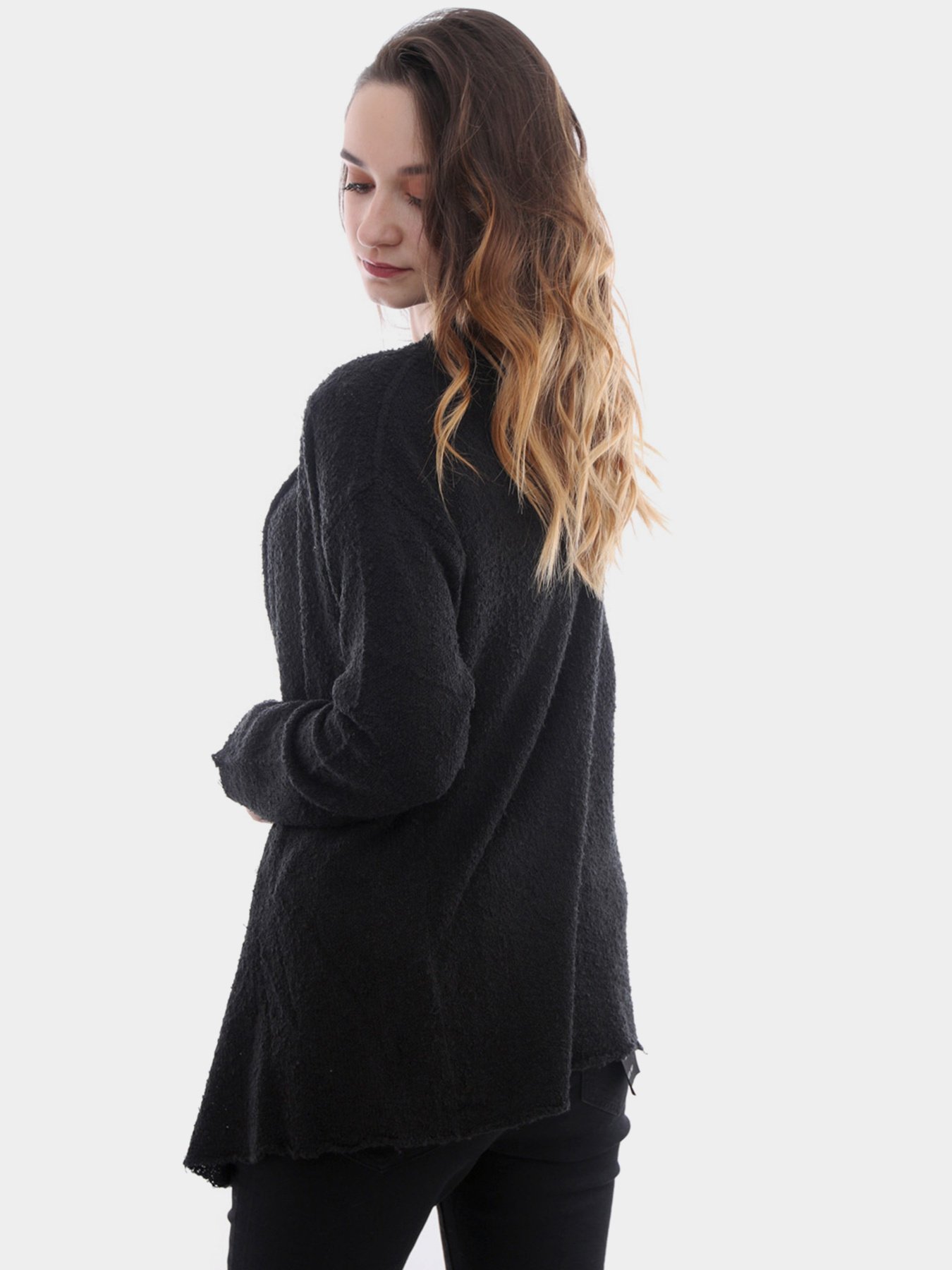 Кардиган H&M модель 0346643_чорний Фото