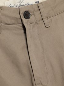 Брюки повседневные H&M модель 0349637_с.хакі Фото