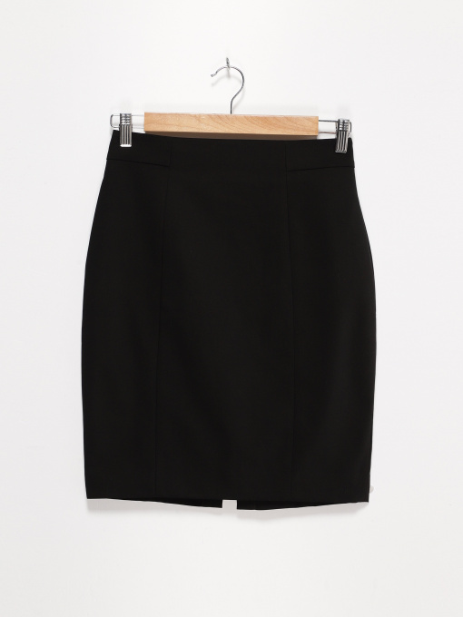 Юбка мини H&M модель 0353088_чорний Фото