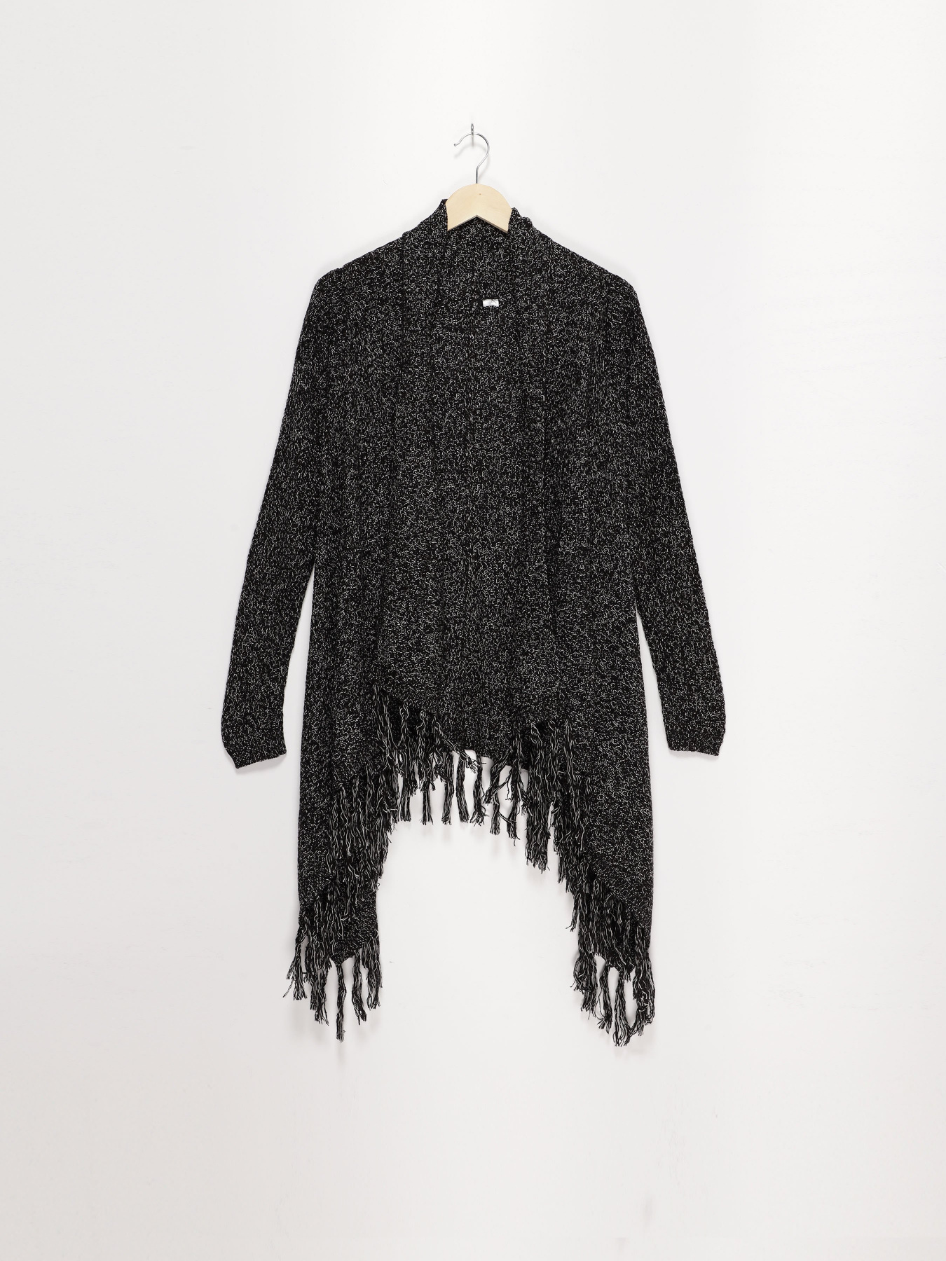 Кардиган H&M модель 0354183_чорний комб. Фото