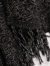 Кардиган H&M модель 0354183_чорний комб. Фото