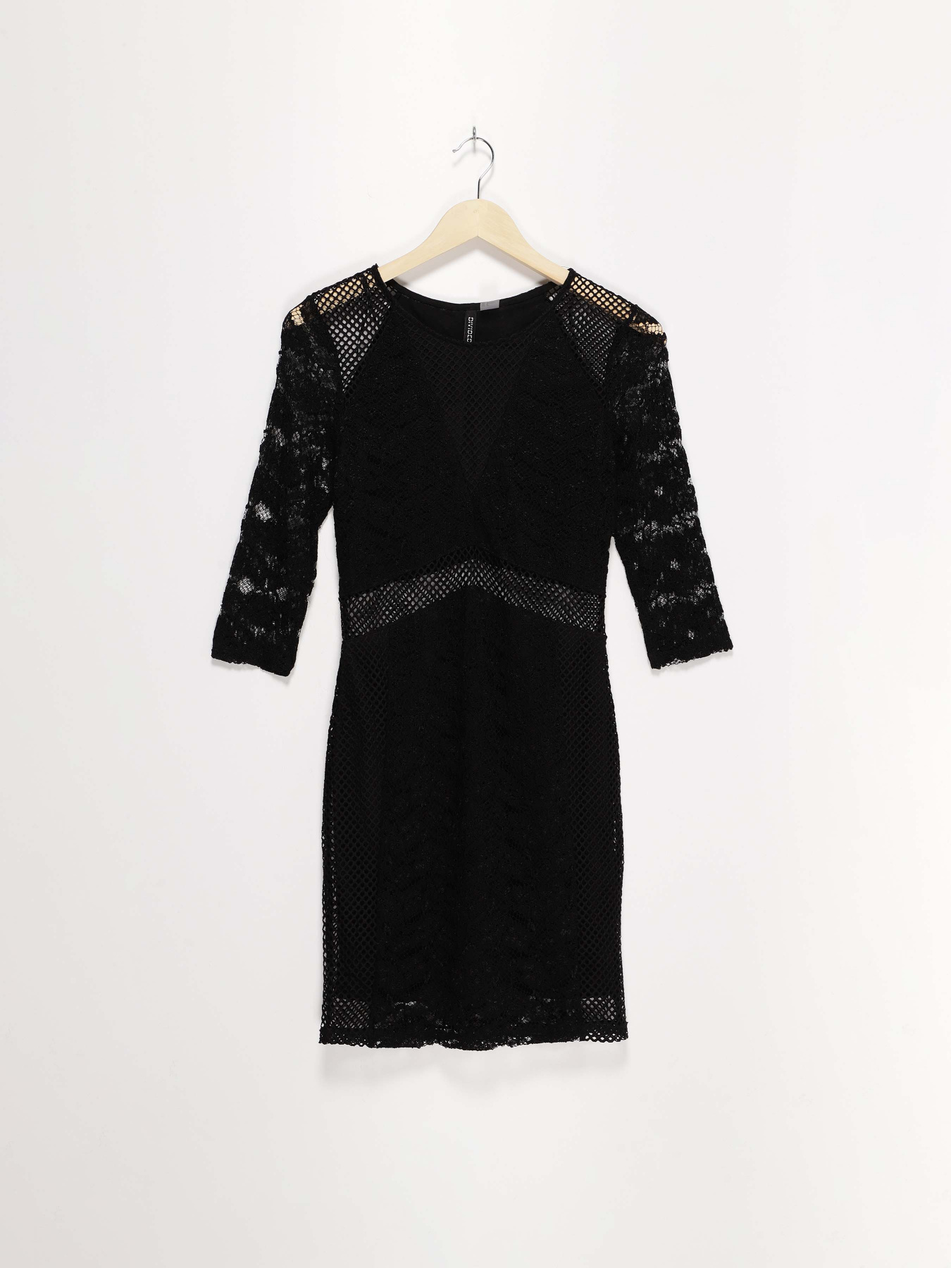 Сукня міні H&M модель 0355398_чорний Сукня міні H&M модель 0355398_чорний Фото