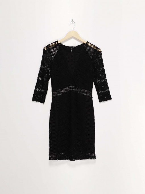 Платье мини H&M модель 0355398_чорний Фото