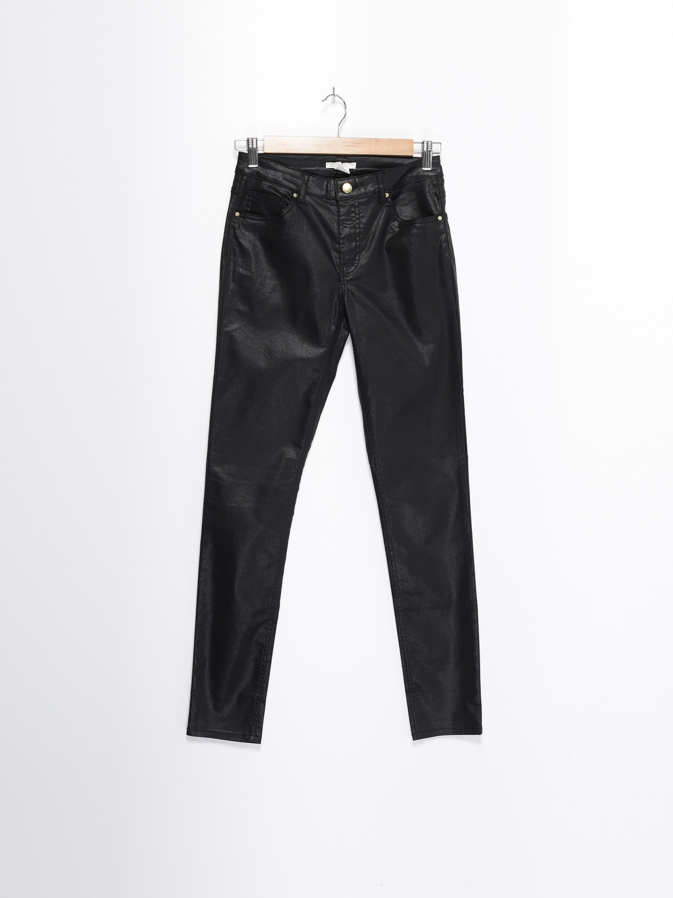 Повсякденні штани H&M модель 0355953_чорний Повсякденні штани H&M модель 0355953_чорний Фото