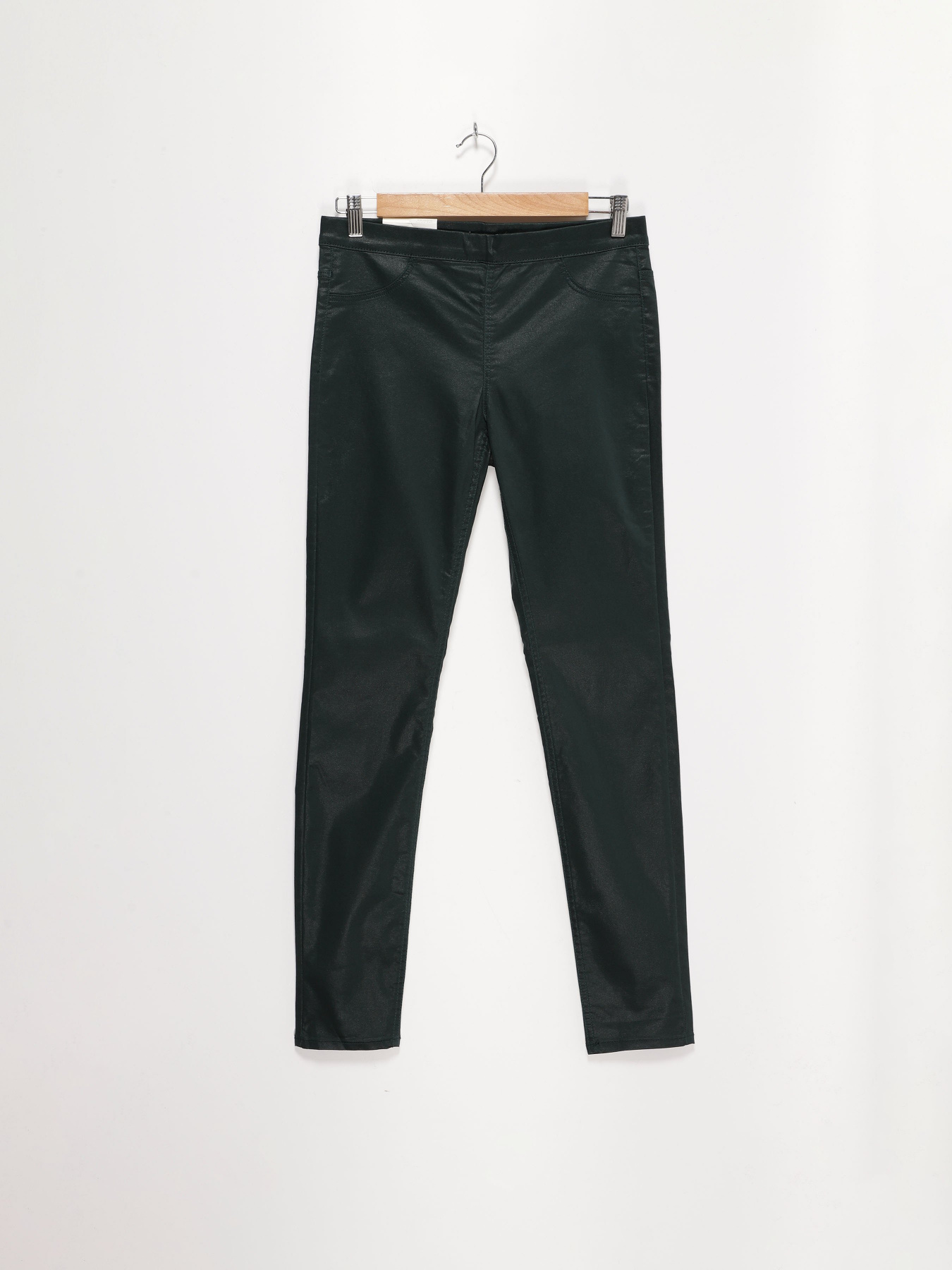 Повседневные штаны H&M модель 0356174_т.зелений Фото