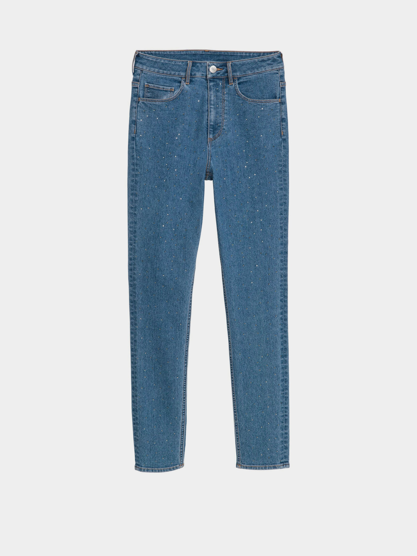 Зауженные джинсы H&M модель 0569540_синій Фото