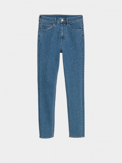 Завужені джинси H&M модель 0569540_синій Фото