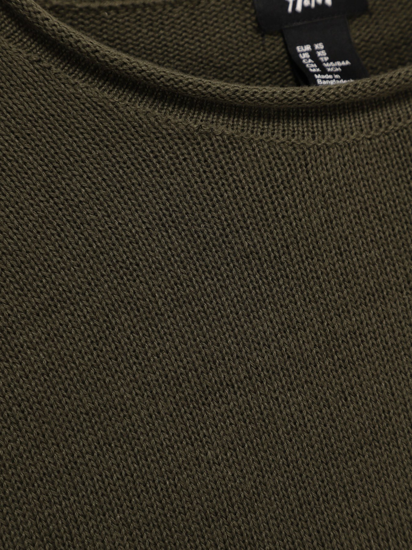 Джемпер H&M модель 0357770_хакі Фото