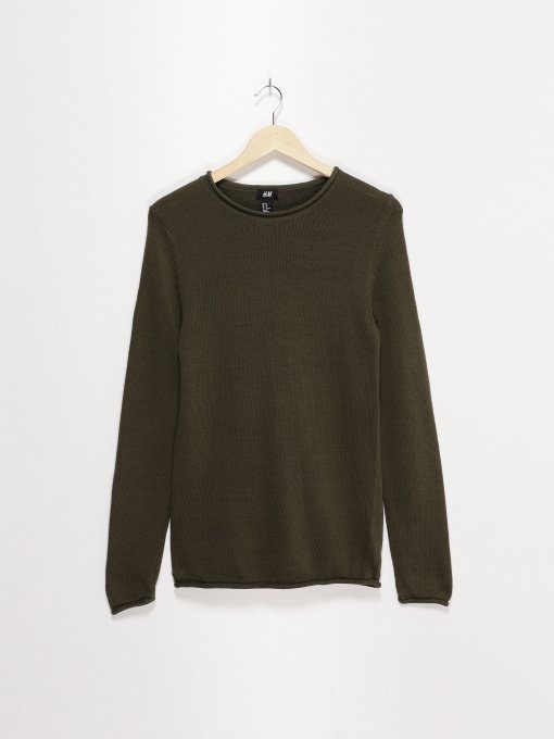 Джемпер H&M модель 0357770_хакі Фото
