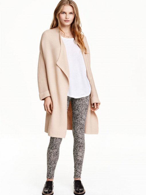 Кардиган H&M модель 0358581_бежевий Фото