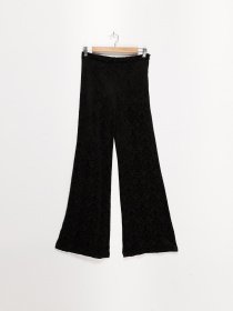 Повсякденні штани H&M модель 0359573_чорний Фото